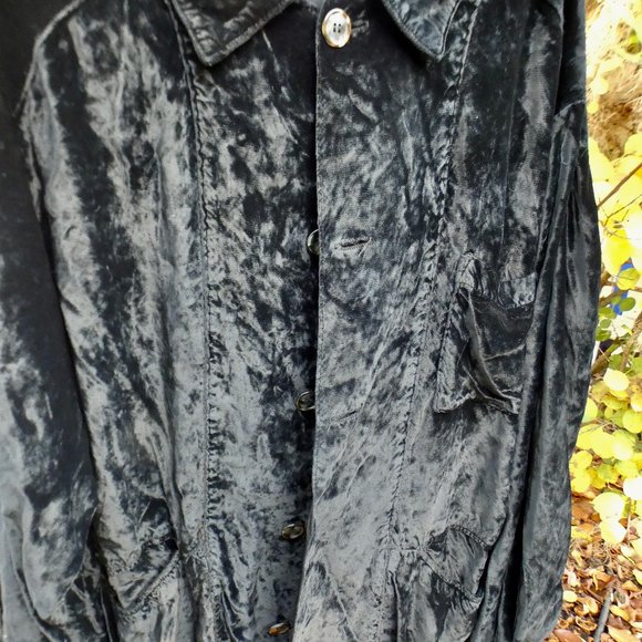 CP Shades Rayon Velvet Top/Jacket - Picture 8 of 13